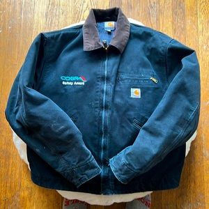 Men’s Vintage Carhartt Black Chore Coat
